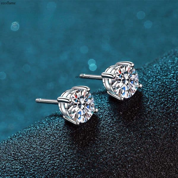 earrings D Color High Quality Moissanite Affordable jewlery for women fashion Jewelry Earrings