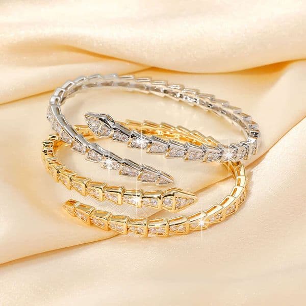 Jewelry Bracelet Diamond Full Zircon Women's Light Luxury Elegant Round Bracelet Hot Selling Stylish and elegant for a variety of scenarios and gifts