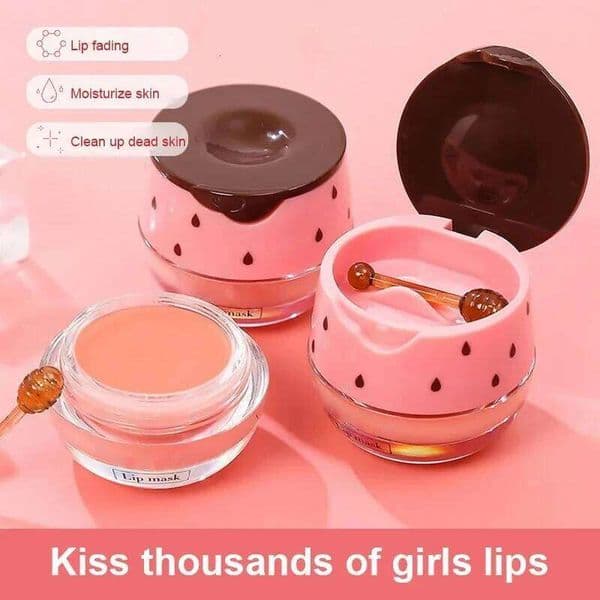 Makeup Care Lipstick Crack Prevention Moisturizing Good Night Mask Nourishing Mouth Red Base And Fading Lip Lines XJ260121