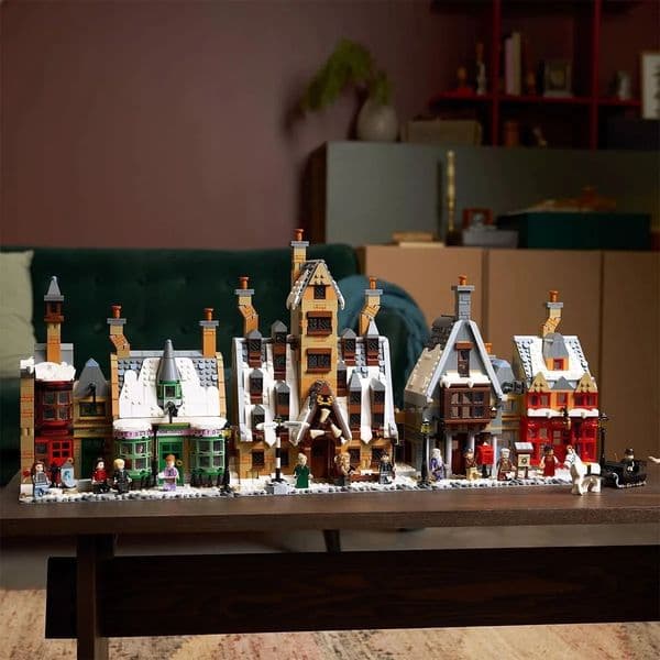 76457 Harry Potter series Hogsmeade Village Cross-border Building Set for Street Scenes Toy