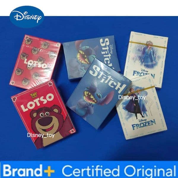 Disney Stitch Lots-o'-Huggin' Bear Playing Cards Poker Indoor Family Entertainment Board Games H260122