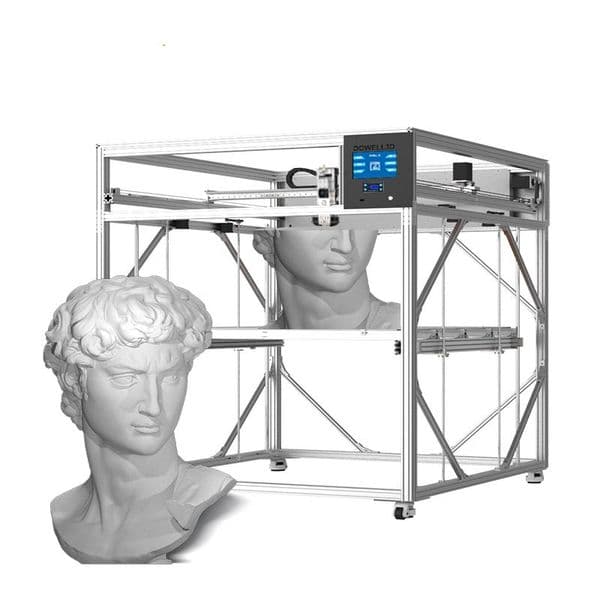 Giga Large Printer Size 1224x1164x1425mm High Speed FDM 3D Printer Auto Leveling Multi Nozzle Printing