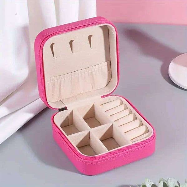 Portable earring bracelet jewelry box, storage box 26Y0122