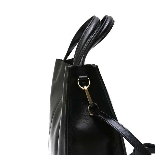 Women Classic Genuine Leather Tote Simple Vintage Top-Handle Bag Large Capacity Cross Body Shoulder Handbag Business Versatile JINXIANGGUO