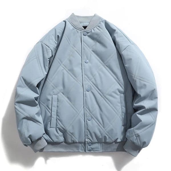 Long Sleeve Parka Oversize Overcoat Men Women Thicken Padded Coat Autumn Winter Couple Cotton Snow Wear Male Solid Fleece Jacket 260109