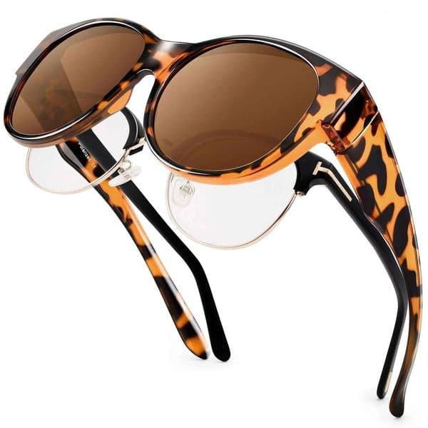 Polarized Fit Glasses, Sunglasses for Women to Go Over Glasses Lightweight-SG0179 26W0122