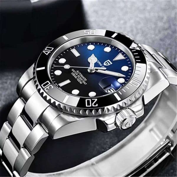 Pagani Design 2025 Men Automatic Mechanical Watch PD1661 NH35/8215 Dive Stainless Steel Waterproof Clock Sapphire Reloj Hombre 26W01122