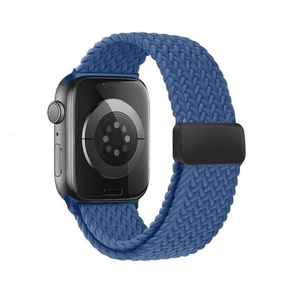 10 Nylon Woven Magnetic Strap Apple iWatch 9 8 7 6 Ultra SE Watch Band