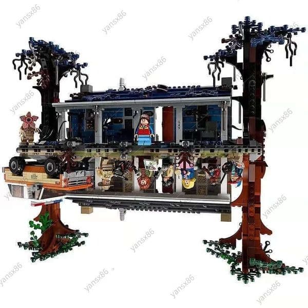 Stranger Things The Upside Down Building Blocks Set Toys Children birthday Gift Develop children's practical skills