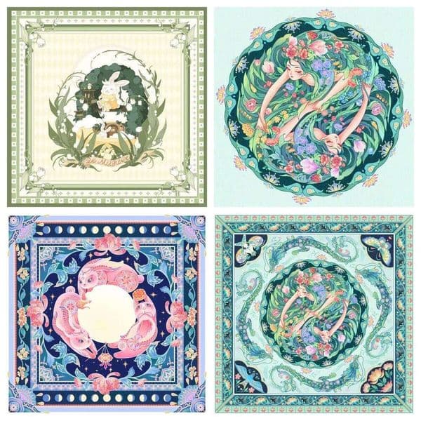 Tarots Tablecloth Rune Divinations Cover Astrology Oracles Board Game Mat Square Pendulum Altar Table Cloth 26L0122