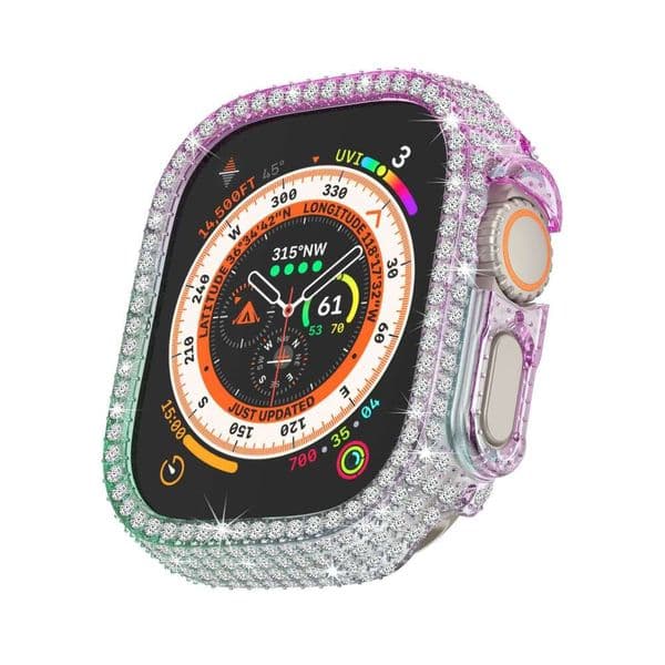 AW-UItra PC Full Diamond Protective for Apple UItra Watch Case