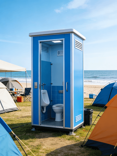 cheap price camp small vip luxury portable bathroom wc mobile shower china portable toilet outdoor for event for sale