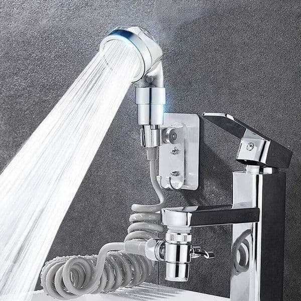 Pressure boosting hand washing nozzle group faucet washbasin sink external shower extender bathroom 26Y0123