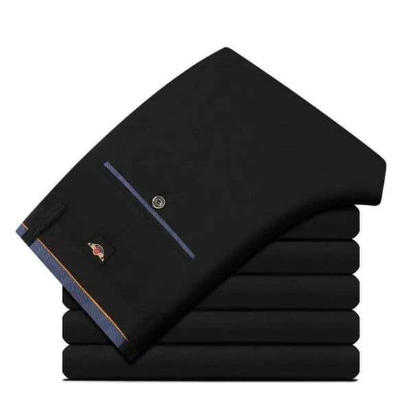 Spring Summer Mens Business Suit Pants Male Autumn Thin Formal Solid Long Dress Straight Baggy Office Trousers Drop Shipping