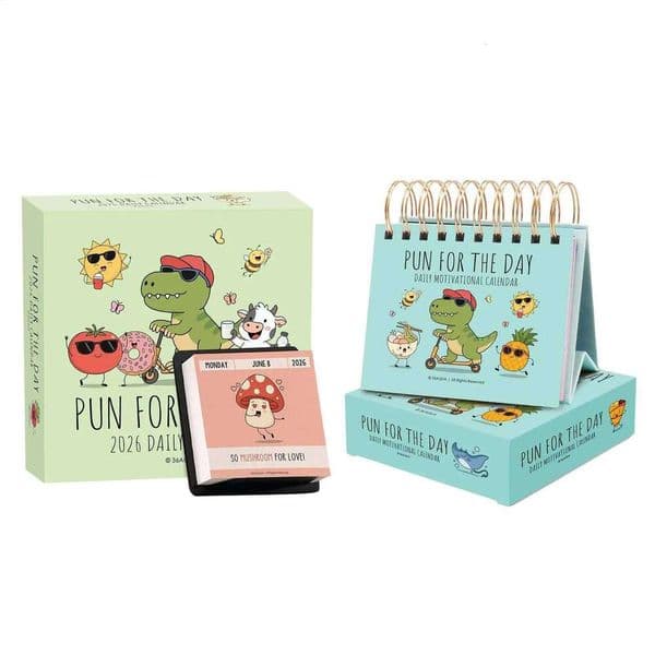 2026 Mini Desktop 365 Jokes Schedule Mark Funny Pun Flipping Daily Planner Office Desk Decoration Calendar 26Y0123