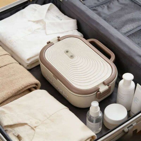 Portable Electric Lunch Box Student No Water Needed Plug In Insulated Food Container Office Worker Constant Temperature Meal 26H0123