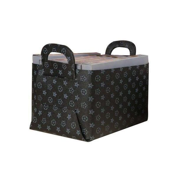 Bag Home Decor Leather Cosmetic Basket Nordic Style Desktop Organizer | Entryway Coffee Table Living Room Storage Bin