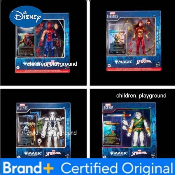 Disney Spot Hasbro ML Spider-Man Mary Jane Anti-Venus Agent Wolf 6-inch Future Action Doll Anime Model Toy Collection Gift H260123