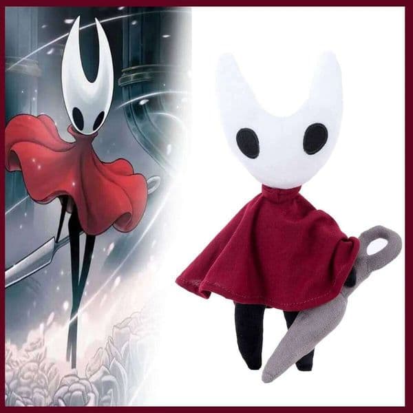 Adorable Cartoon Hollow Knight Silksong Plush Toy Game Merchandise Hornet For kids Birthday Halloween Gift C260124