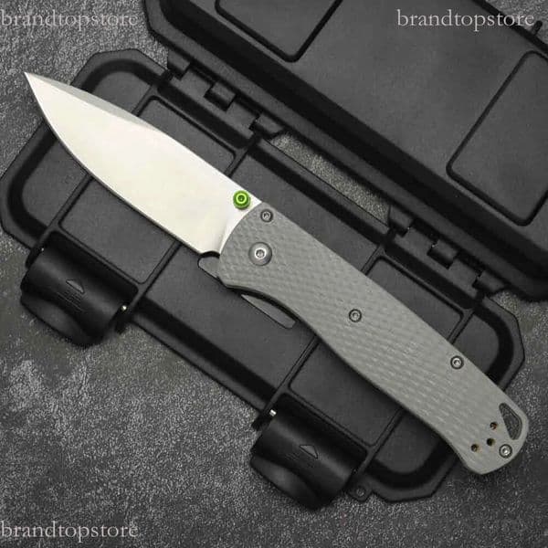 3Models 535-2002 Bugout Folding Knife 3.24 20CV Satin folding knife knife Plain Blade, Polymer Handles
