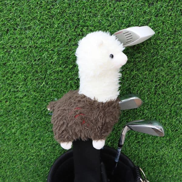 Cute Alpaca Golf Putter Head Covers Blade Club Headcover Golf Protector Cover Fits Blade Putters for Men Women 251205