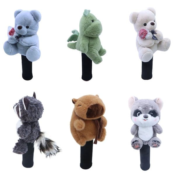 High Quality Golf Headcovers for Driver Fairway Hybrid Golf Accessories ProtectorGolf Wood Cover Noverty Cute Gifts 251205