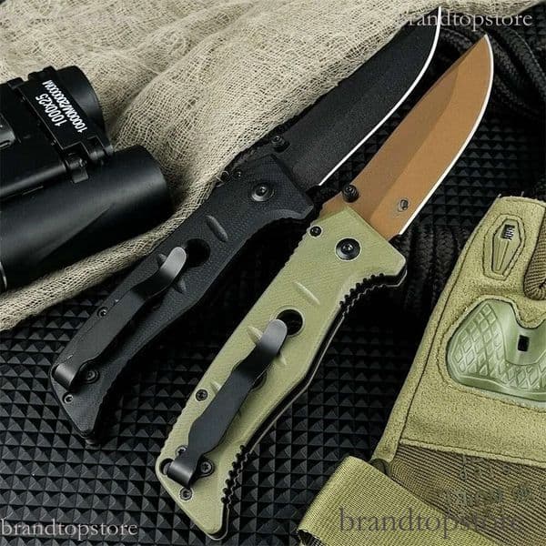 Small Size 273 Adamas Folding Knife D2 Blade G10 Handle knife Outdoor Camping Hunting Pocket Tactical Self-Defense EDC Tool 3300 535 9400 533 15535 9000