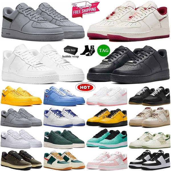 designer 1 One Sneaker womens skate shoes mens casual shoes classic black white blue yellow pink green grey beige platform trainers Outdoor sneakers chaussures