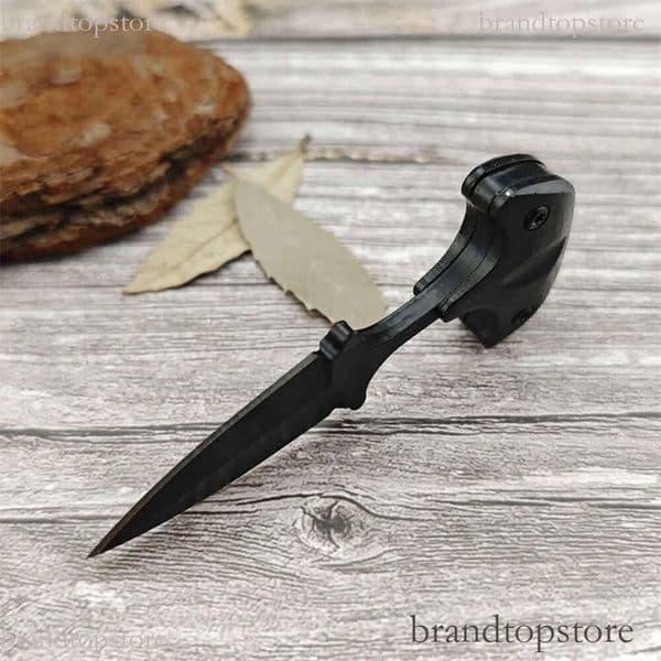 Mini Fixed 440C Blade Aluminium Handle knife Necklace Outdoor Knife Portable Hunting EDC Knives Survival Tool with Sheath 15017 3300 15700 15500 533