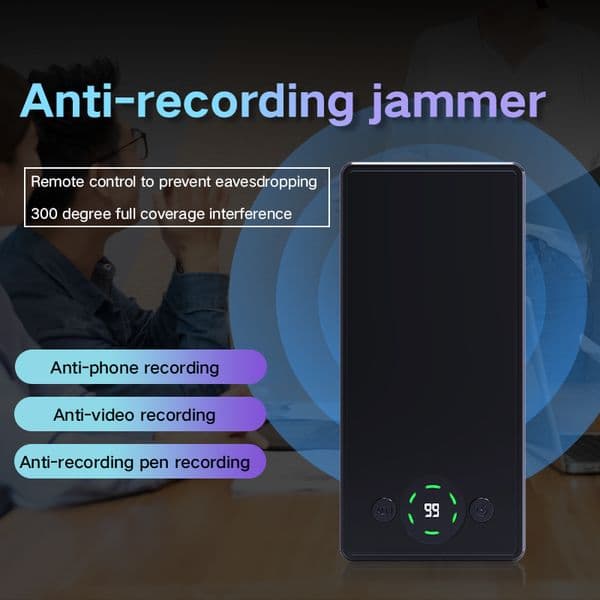 F10 Inhibitor Voice Video Microphone Recorder Pen Privacy Protector Anti Recording Jammer Anti Eavesdropping Equipment Anti Voice Recording