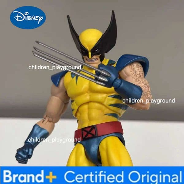 Disney Ct Toys Wolverine Mafex 096 138 Manga Version Action Figure Logan Classic Battle Suit Marvel Mobile Hot Sale H260123