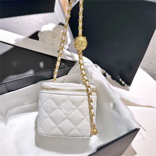 Designer Shoulder mini Cosmetic Bags tote bag black Makeup bag quality Toiletries Pouch Storage handbag Luxury Cases Chain shoulder strap Crossbody wallet purse