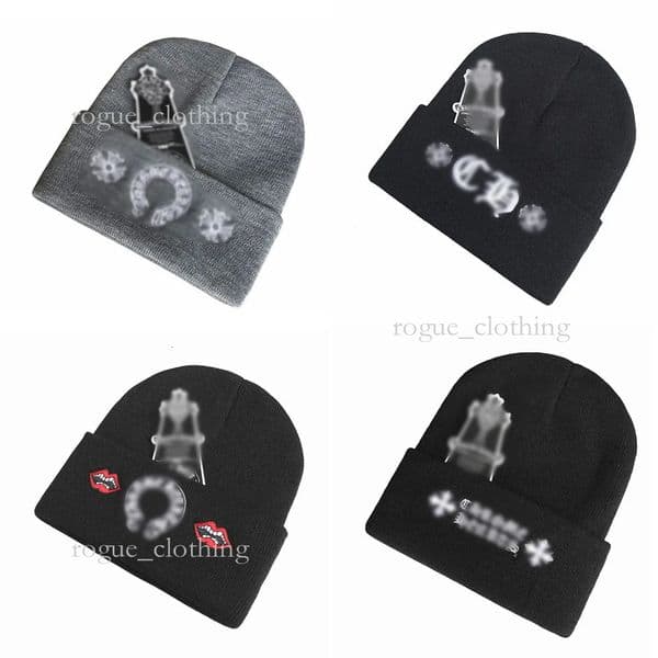 Designer Crome Hart Hat Cross Beanie Bonnet Baseball Cap Casquette Luxe Designer Crome Hart Beanies Hat Golf Fitted Hats For Men Trucker Hat Chapeau Mens Hat d7c