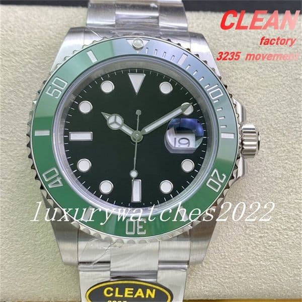 Clean ActoryF Mens Watch 41mm Ceramic Bezel 126610 Cal 3235 Movement Waterproof Watches 126613 Mechanical Automatic Eta Super Edition Wristwatch
