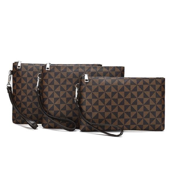 Lacel Urwebin New Windmill Printed Design Handbag Fashionable Simple Envelope Bag Large Capacity Trendy Business Bag