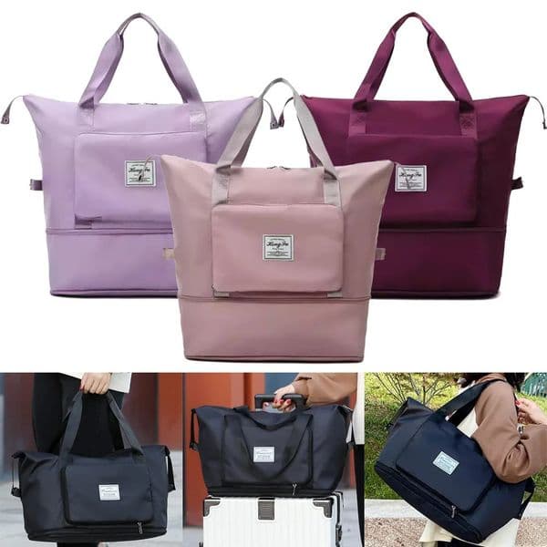 Large Capacity Folding Travel Bags Waterproof Luggage Tote Handbag Travel Duffle Bags Women Gym Yoga Storage Bags 260121BJ