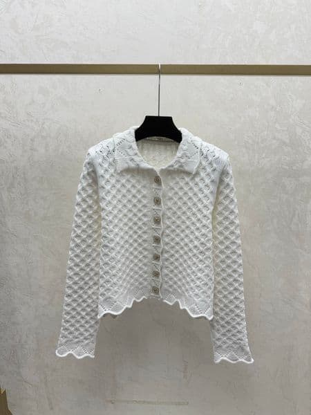 G25112257 2026 new model - High-end custom-made Lapel neck white Long sleeve
