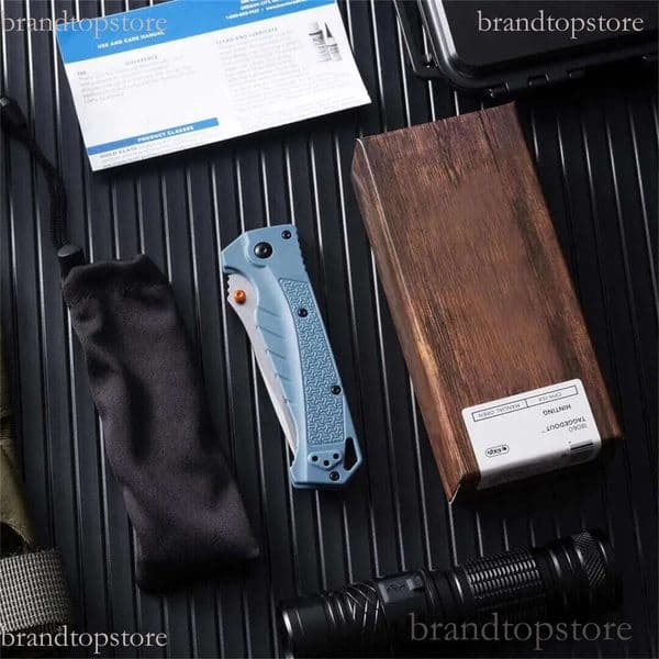 2Models Water Adira Folding Knife 3.50 Cpm-Magnacut Stonewashed folding knife Drop Point Blade, Grivory knife Handles - 18060