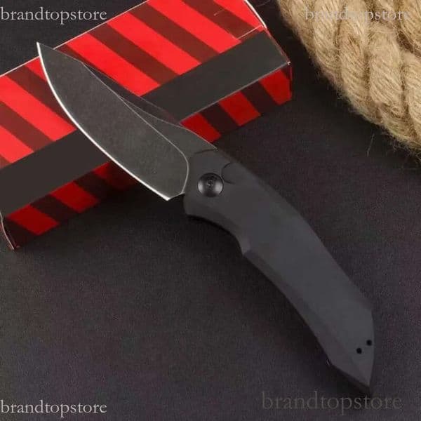 Launch 1 7100 knife Pocket Knife Single Action Aluminum Alloy Handle Tactical folding knife Hunting Camping EDC Survival Tool Knives A3099