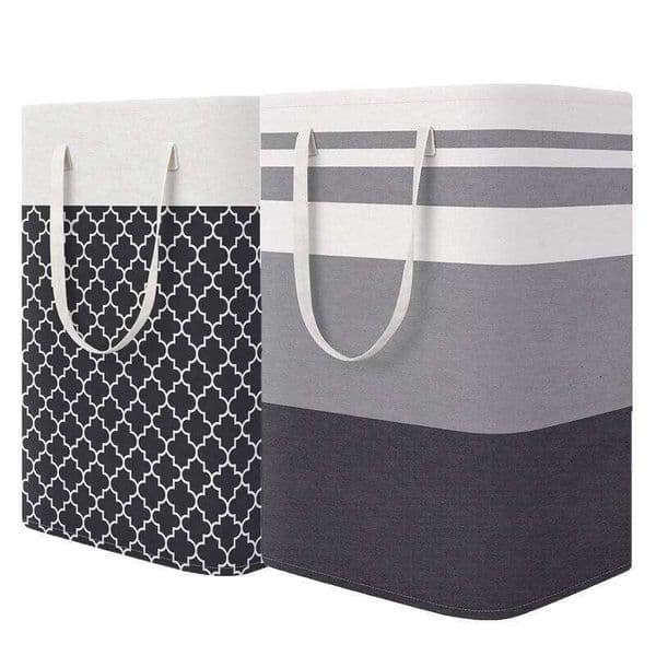 New Waterproof Fabric Simple Clothes Sundries Storage Box Foldable Bag Large Capacity Laundry Basket 26Y0126