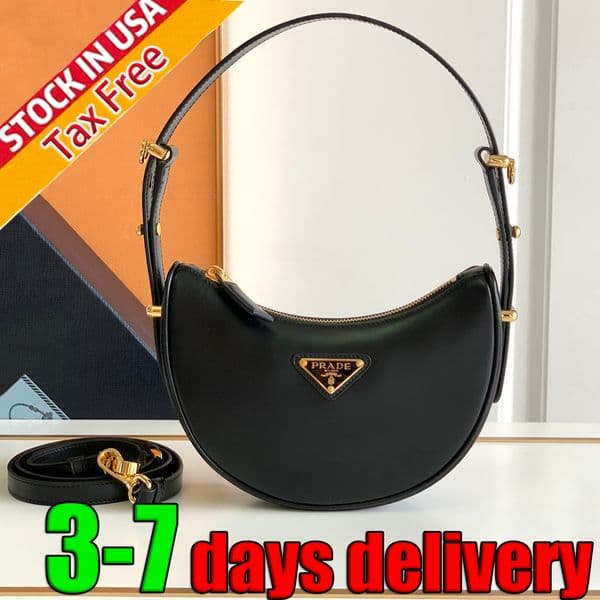 Designer Bag Luxury Bag Shoulder Bag Women Half-Moon Purse Underarm Bag Vintage Classic Crescent Bag Casual Crossbody Bag Daily Outfit Handbag Mini Nylon Hobo bag New