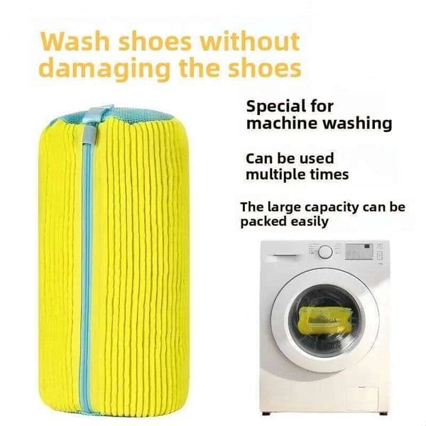 Shoe padded net, protector, fluffy fiber, polyester, shoe washing machine, laundry bag, drying bag 26Y0122