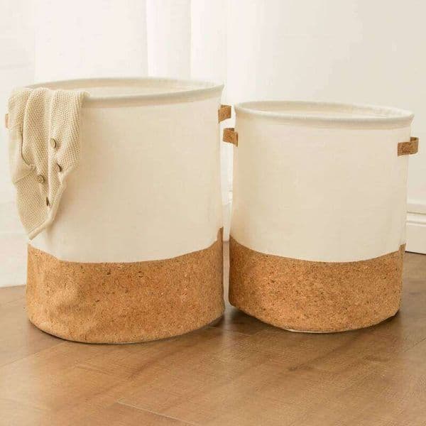 Waterproof Laundry Basket With Lid Kids Toy Organizer Collapsible Large Cotton Linen Folding Dirty Clothes Hamper Storage 26Y0126