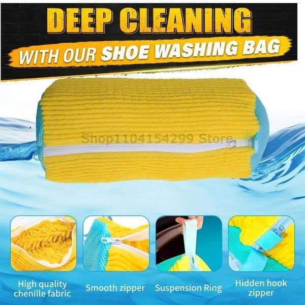 Sneaker To Laundry Net Machine Shoes Bags Wash Slippers Washing Shoe Bag 26Y0122