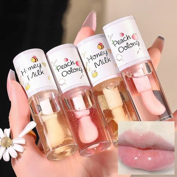 Make Up Korean Beauty Cosmetics Lip Ink Gloss Labial Lips Moisturizer Jelly Lipstick Bright Oil Moisturizing Balm Big Brush 260112