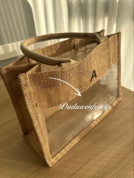 32X22X13CM Fashion C storage tote Linen Shopping printed Letters visible pvc Beach Bag Casual Handbag Case gift.vip