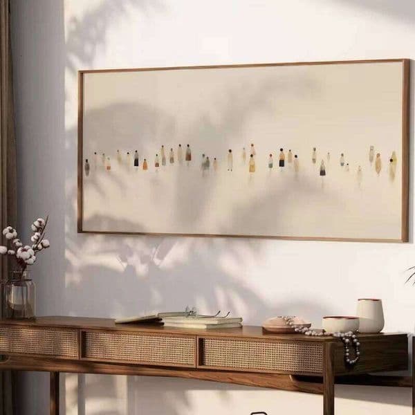 Minimalist Color Abstract Humans Poster Vintage Figures Simple Canvas Painting Wall Art for Gallery Living Room Home Decor 26H0127