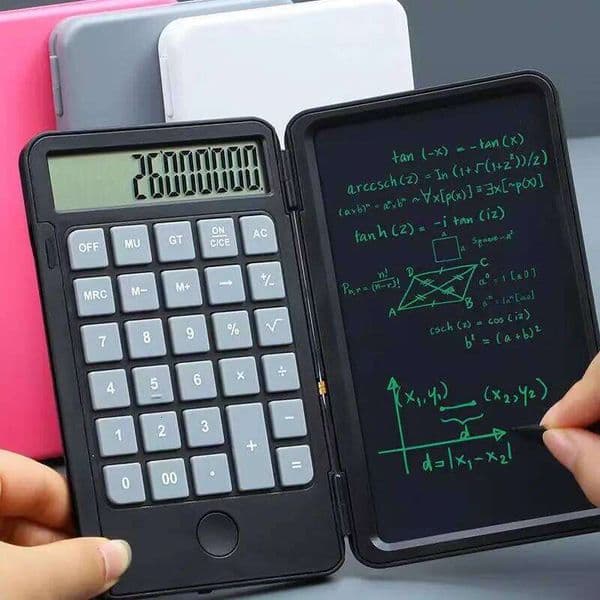 Scientific LCD Rechargeable and Folding Calculator Handwritten Tablet for Business Office 26Y0127