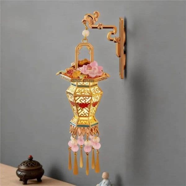 Bestseller Creative Flower Baskets Palace Lanterns Tourism Lantern Museum Refrigerator Stickers ZI304 ddmytues