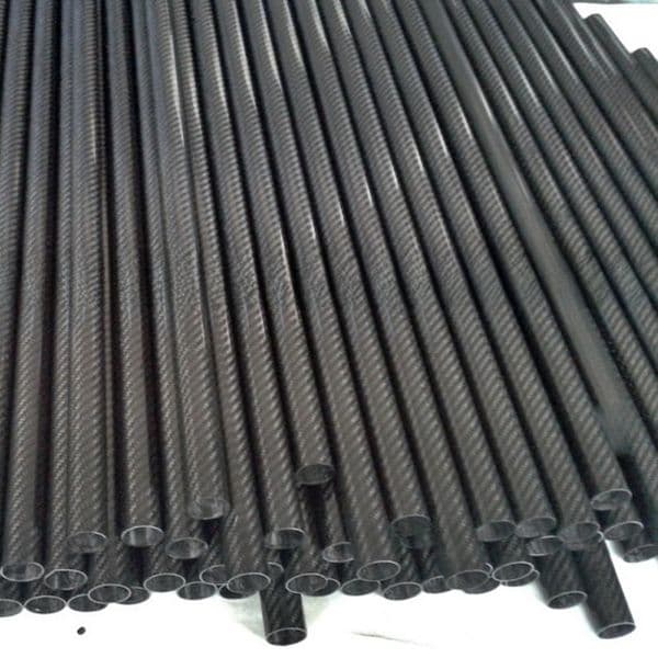 3K Tubes Model Aircraft Outdoor Fishing Gear Reel Tube Carbon Fiber Rod